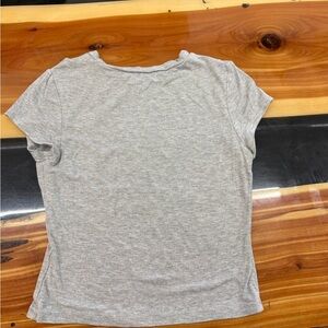 Gray Short Sleeve T-Shirt